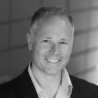 Black and white image of Dan Myers, PhD